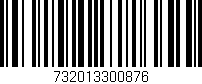 Código de barras (EAN, GTIN, SKU, ISBN): '732013300876'