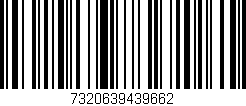 Código de barras (EAN, GTIN, SKU, ISBN): '7320639439662'