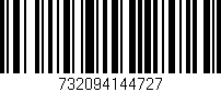 Código de barras (EAN, GTIN, SKU, ISBN): '732094144727'