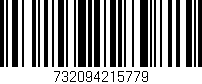 Código de barras (EAN, GTIN, SKU, ISBN): '732094215779'
