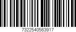 Código de barras (EAN, GTIN, SKU, ISBN): '7322540563917'