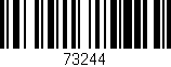 Código de barras (EAN, GTIN, SKU, ISBN): '73244'