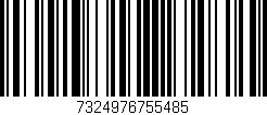Código de barras (EAN, GTIN, SKU, ISBN): '7324976755485'