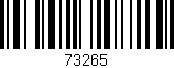 Código de barras (EAN, GTIN, SKU, ISBN): '73265'