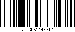Código de barras (EAN, GTIN, SKU, ISBN): '7326952145617'