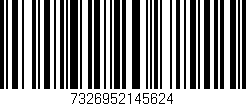 Código de barras (EAN, GTIN, SKU, ISBN): '7326952145624'