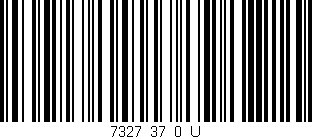 Código de barras (EAN, GTIN, SKU, ISBN): '7327_37_0_U'