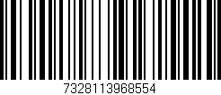 Código de barras (EAN, GTIN, SKU, ISBN): '7328113968554'