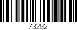 Código de barras (EAN, GTIN, SKU, ISBN): '73292'