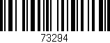 Código de barras (EAN, GTIN, SKU, ISBN): '73294'