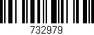 Código de barras (EAN, GTIN, SKU, ISBN): '732979'