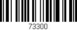 Código de barras (EAN, GTIN, SKU, ISBN): '73300'