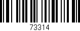 Código de barras (EAN, GTIN, SKU, ISBN): '73314'
