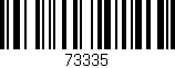 Código de barras (EAN, GTIN, SKU, ISBN): '73335'