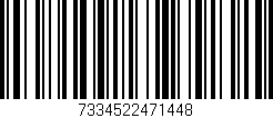 Código de barras (EAN, GTIN, SKU, ISBN): '7334522471448'