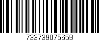 Código de barras (EAN, GTIN, SKU, ISBN): '733739075659'