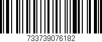 Código de barras (EAN, GTIN, SKU, ISBN): '733739076182'