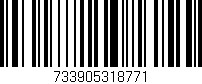 Código de barras (EAN, GTIN, SKU, ISBN): '733905318771'