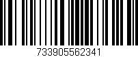 Código de barras (EAN, GTIN, SKU, ISBN): '733905562341'