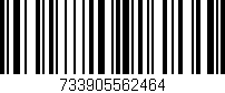 Código de barras (EAN, GTIN, SKU, ISBN): '733905562464'