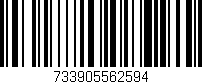 Código de barras (EAN, GTIN, SKU, ISBN): '733905562594'
