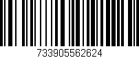 Código de barras (EAN, GTIN, SKU, ISBN): '733905562624'
