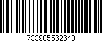 Código de barras (EAN, GTIN, SKU, ISBN): '733905562648'