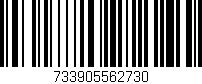 Código de barras (EAN, GTIN, SKU, ISBN): '733905562730'