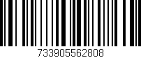 Código de barras (EAN, GTIN, SKU, ISBN): '733905562808'