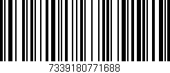 Código de barras (EAN, GTIN, SKU, ISBN): '7339180771688'