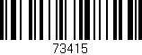 Código de barras (EAN, GTIN, SKU, ISBN): '73415'