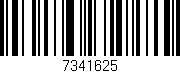 Código de barras (EAN, GTIN, SKU, ISBN): '7341625'