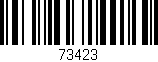 Código de barras (EAN, GTIN, SKU, ISBN): '73423'