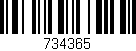 Código de barras (EAN, GTIN, SKU, ISBN): '734365'