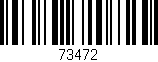 Código de barras (EAN, GTIN, SKU, ISBN): '73472'