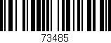 Código de barras (EAN, GTIN, SKU, ISBN): '73485'