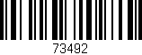 Código de barras (EAN, GTIN, SKU, ISBN): '73492'