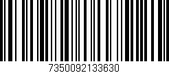 Código de barras (EAN, GTIN, SKU, ISBN): '7350092133630'