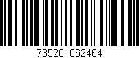Código de barras (EAN, GTIN, SKU, ISBN): '735201062464'