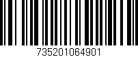 Código de barras (EAN, GTIN, SKU, ISBN): '735201064901'