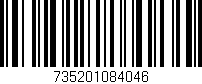 Código de barras (EAN, GTIN, SKU, ISBN): '735201084046'