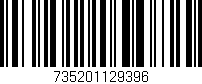 Código de barras (EAN, GTIN, SKU, ISBN): '735201129396'