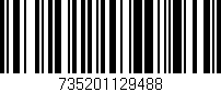Código de barras (EAN, GTIN, SKU, ISBN): '735201129488'