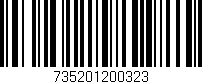 Código de barras (EAN, GTIN, SKU, ISBN): '735201200323'