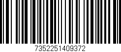 Código de barras (EAN, GTIN, SKU, ISBN): '7352251409372'