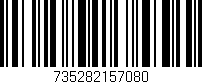 Código de barras (EAN, GTIN, SKU, ISBN): '735282157080'