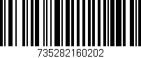 Código de barras (EAN, GTIN, SKU, ISBN): '735282160202'