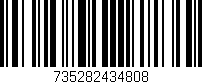 Código de barras (EAN, GTIN, SKU, ISBN): '735282434808'