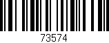 Código de barras (EAN, GTIN, SKU, ISBN): '73574'