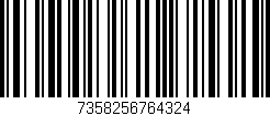 Código de barras (EAN, GTIN, SKU, ISBN): '7358256764324'